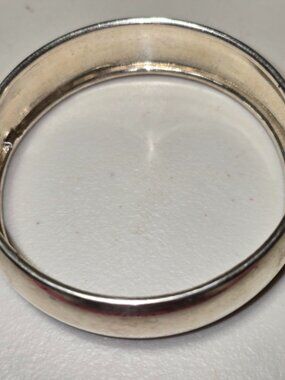 Vintage Stainless Steel Bangle Bracelet